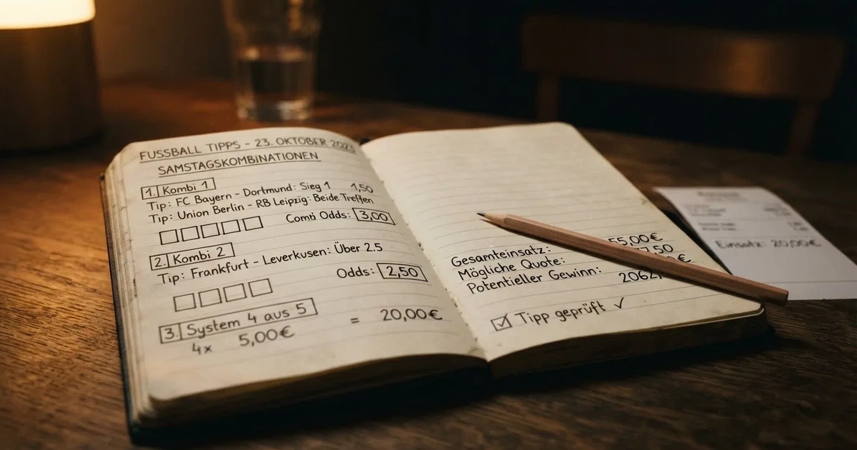 Ein Notizbuch mit handschriftlichen Kästchen und Linien liegt neben einem Bleistift und einem Taschenrechner auf einem Schreibtisch.